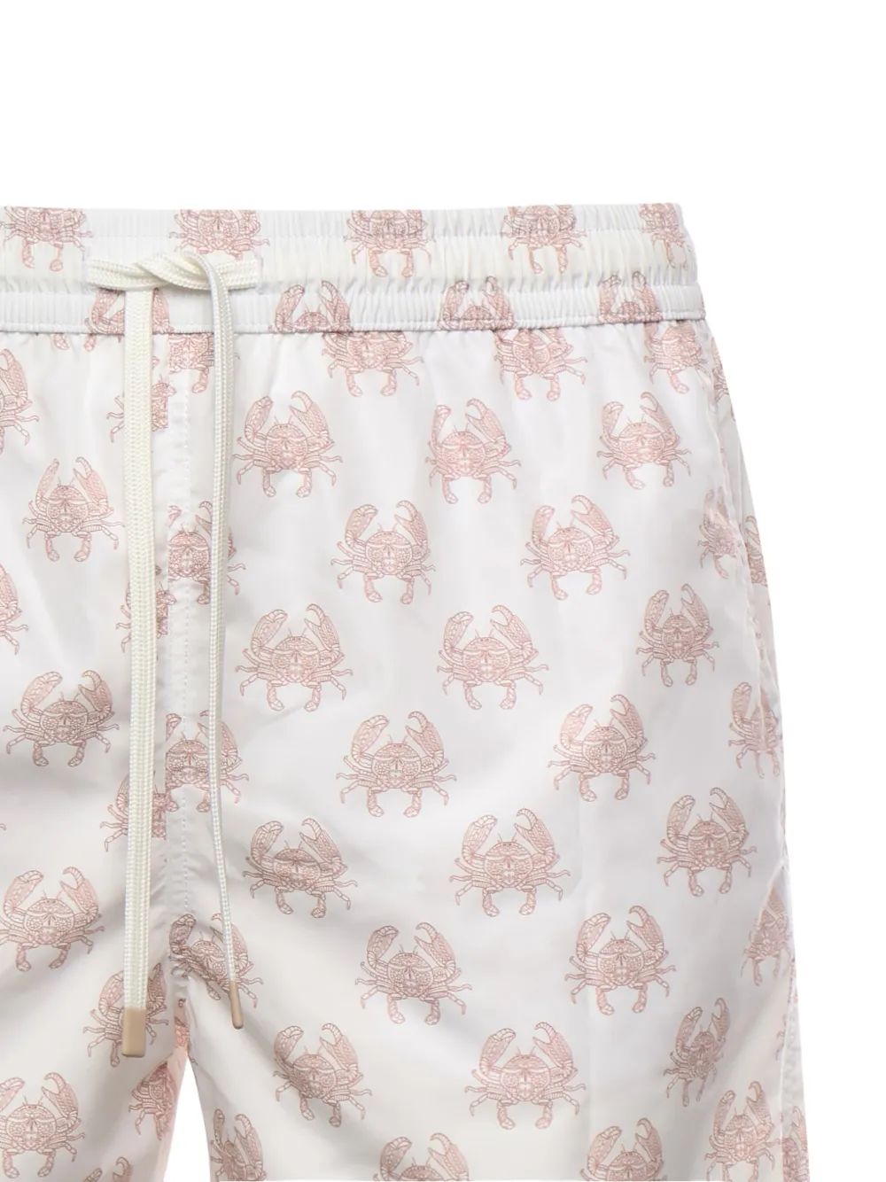 Eleventy Zwembroek met krabprint Beige