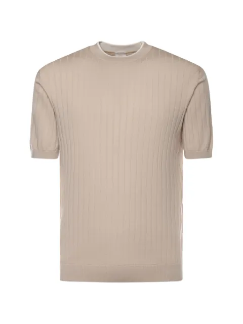 Eleventy cotton ribbed T-shirt
