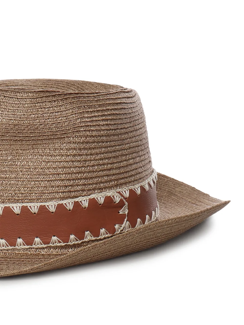  Eleventy Interwoven Sun Hat - Neutrals 