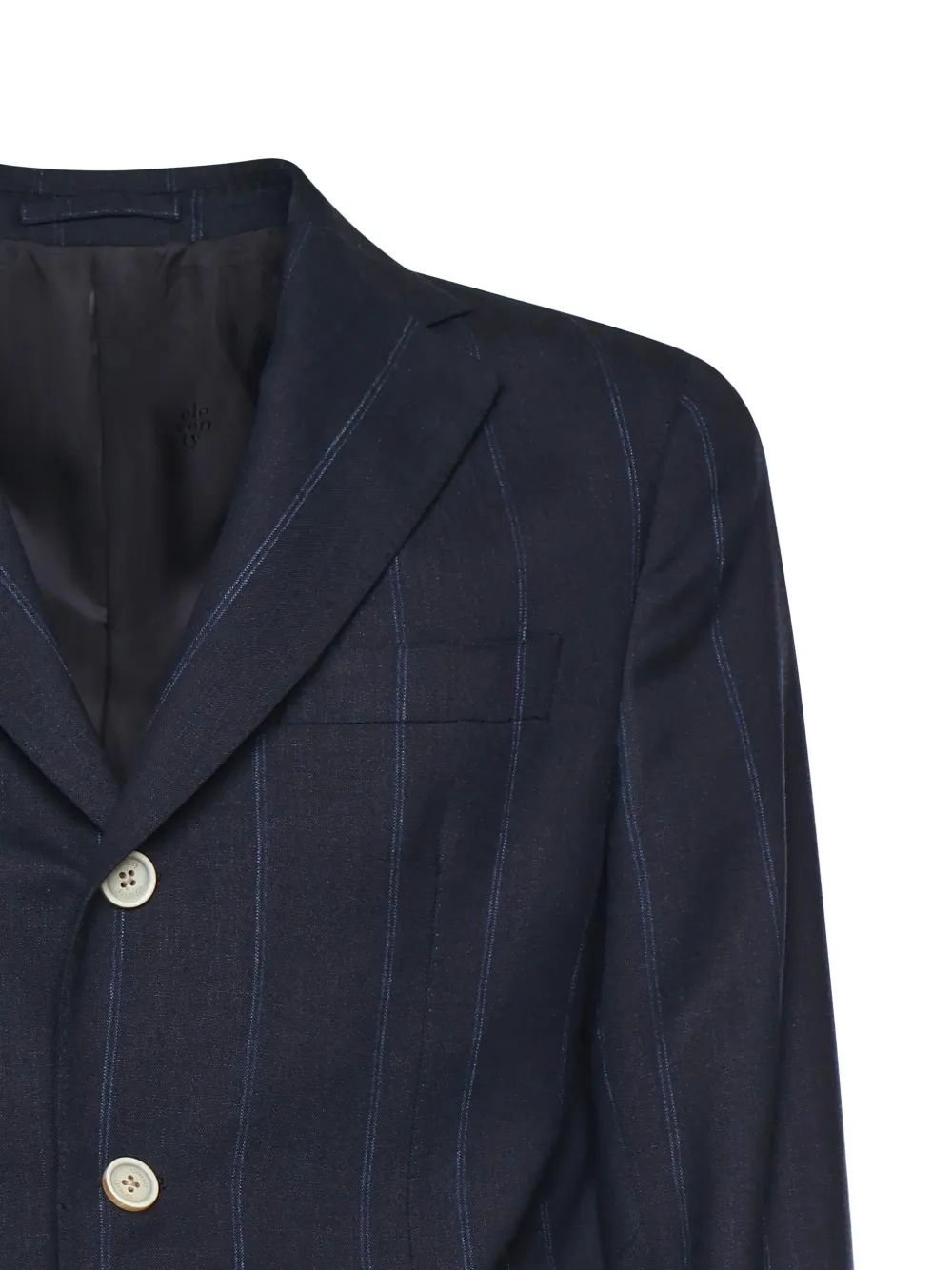 Single-Breasted Pinstripe Suits