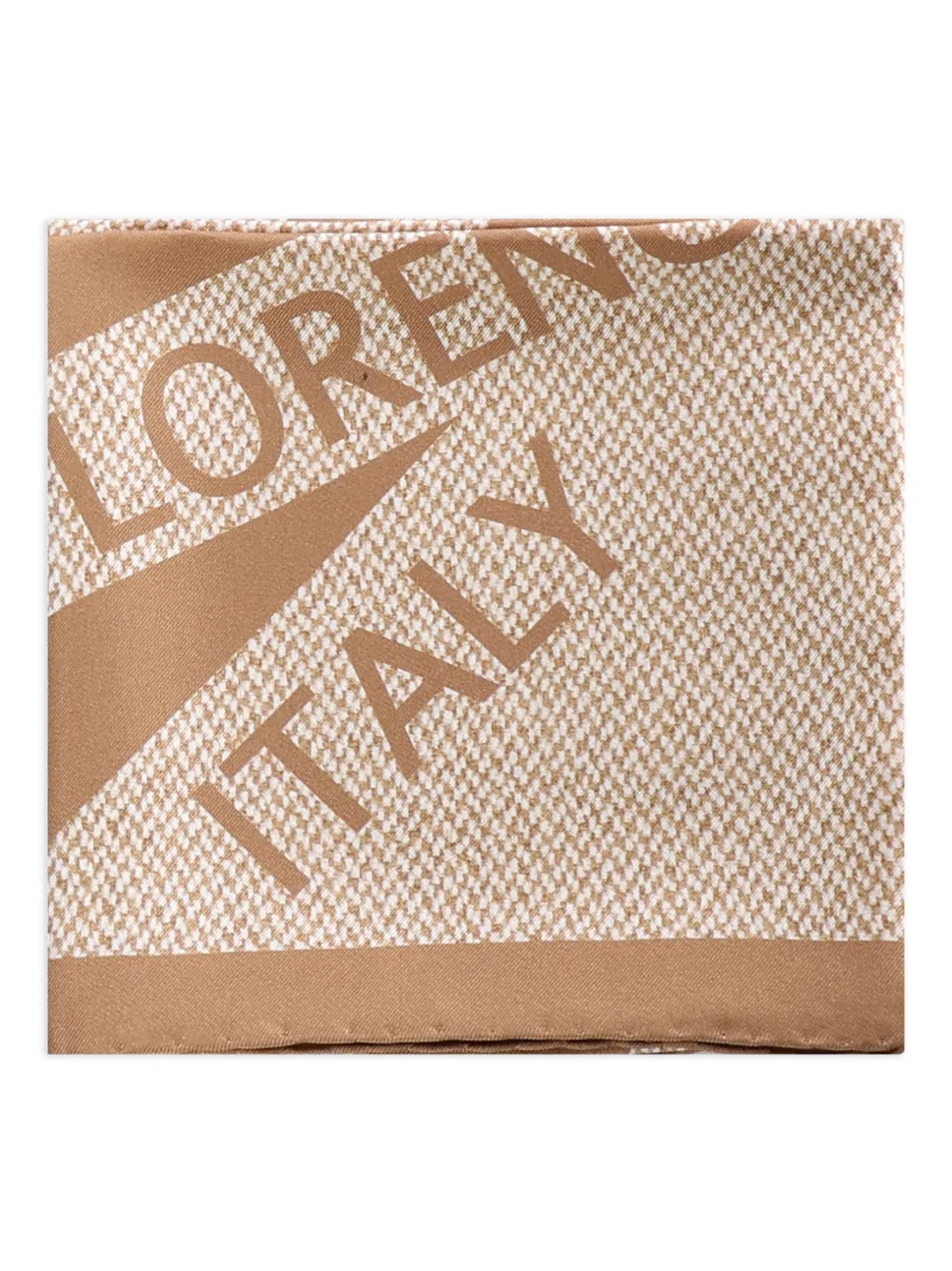 Ferragamo patterned scarf - Toni neutri