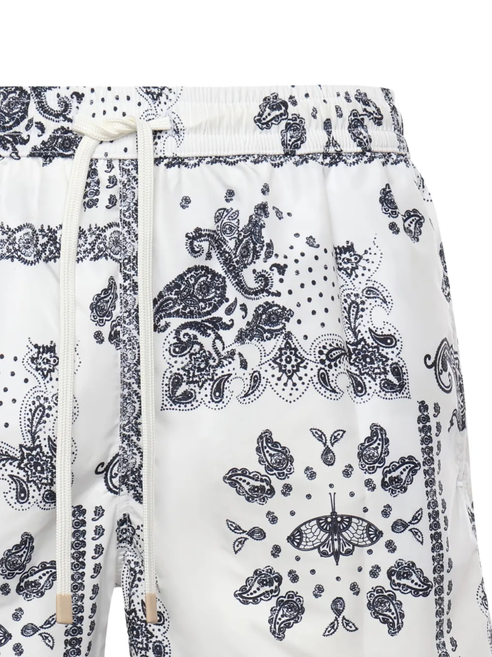 Paisley-Pattern Swim Shorts