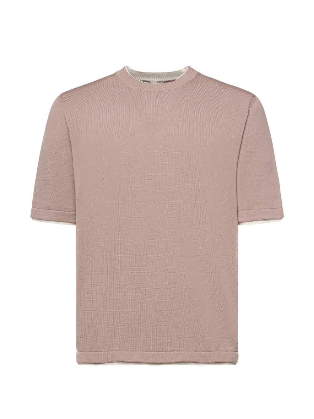 Eleventy crew-neck T-shirt - Toni neutri