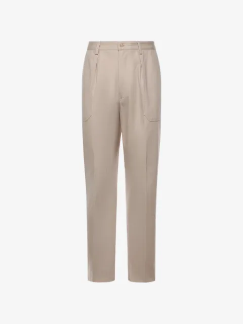 Eleventy pleated trousers