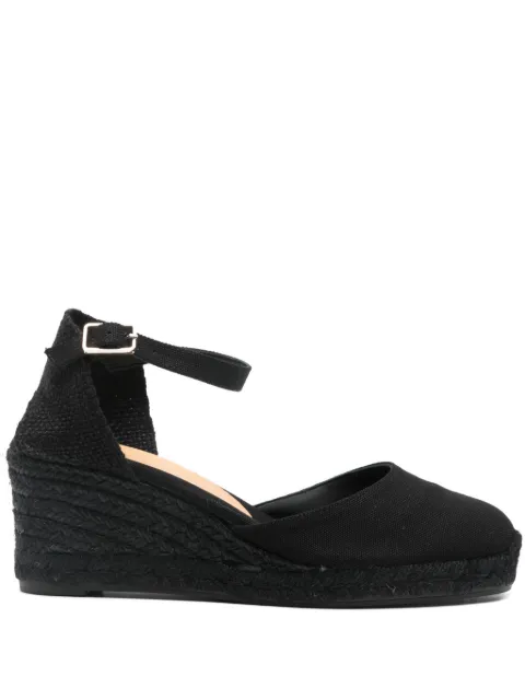 Castañer ankle strap wedge espadrilles