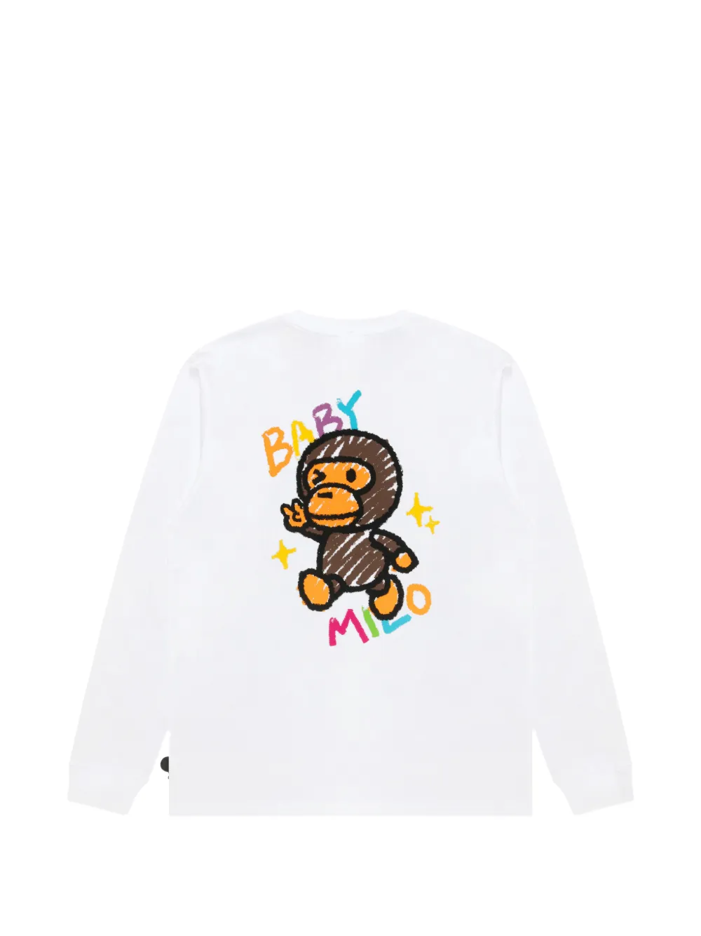  A Bathing Ape® Long-sleeve Graphic T-shirt - White 