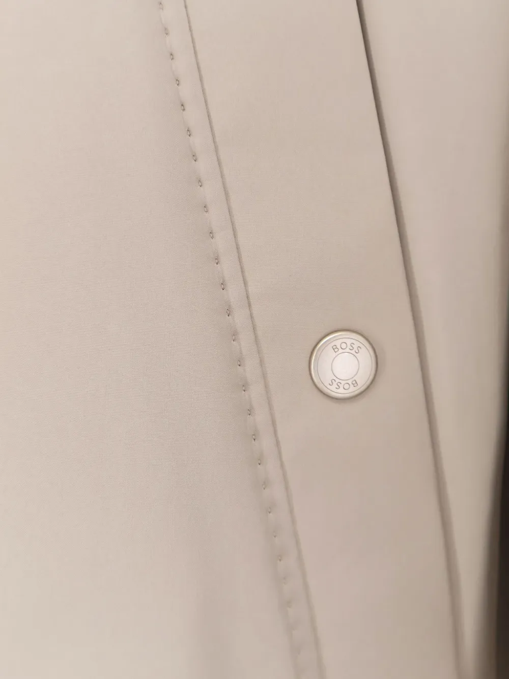 BOSS Jack met ritssluiting Beige