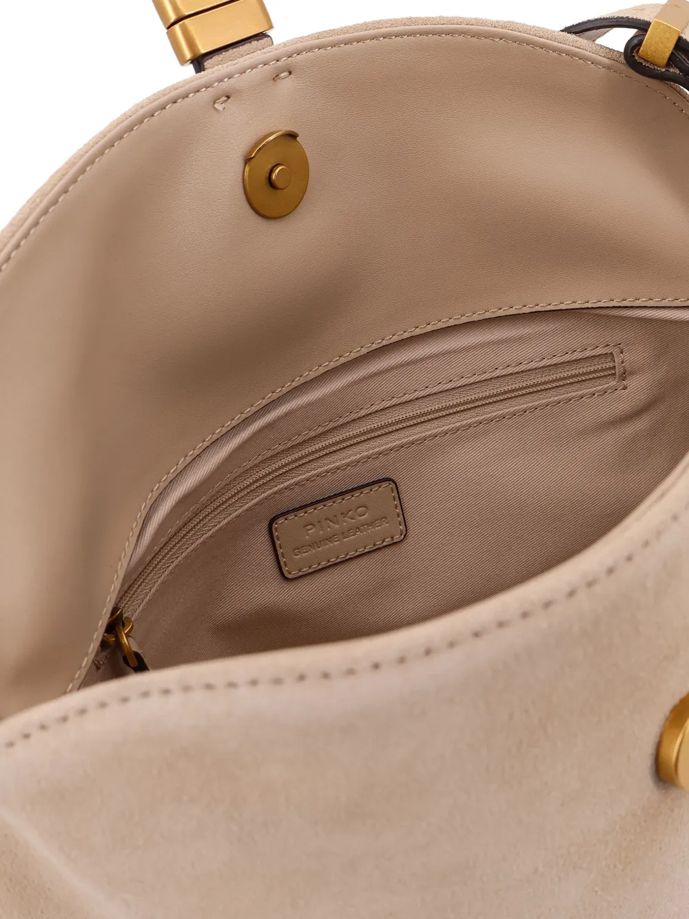 PINKO Schoudertas met omslag Beige