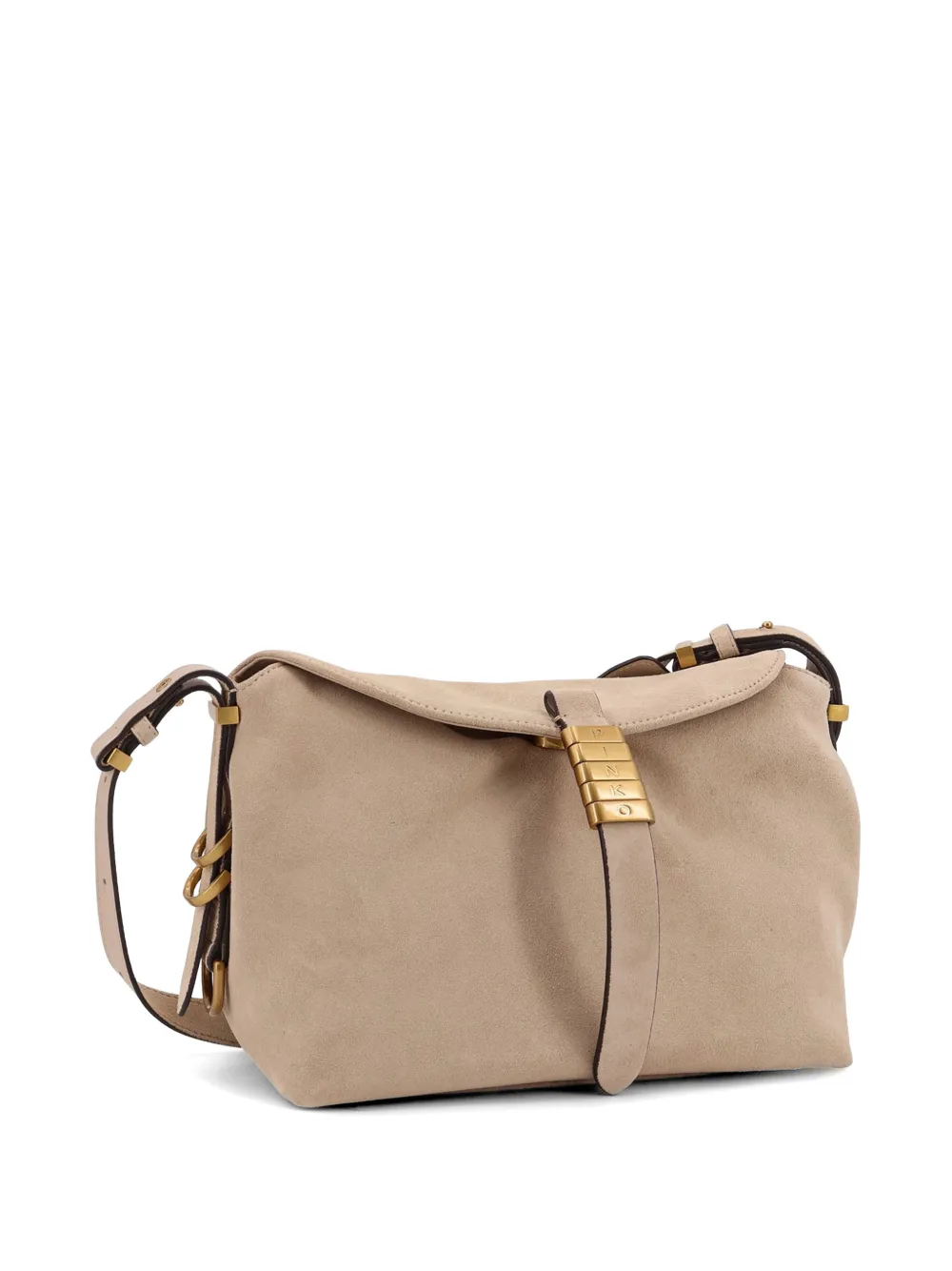 PINKO Schoudertas met omslag Beige