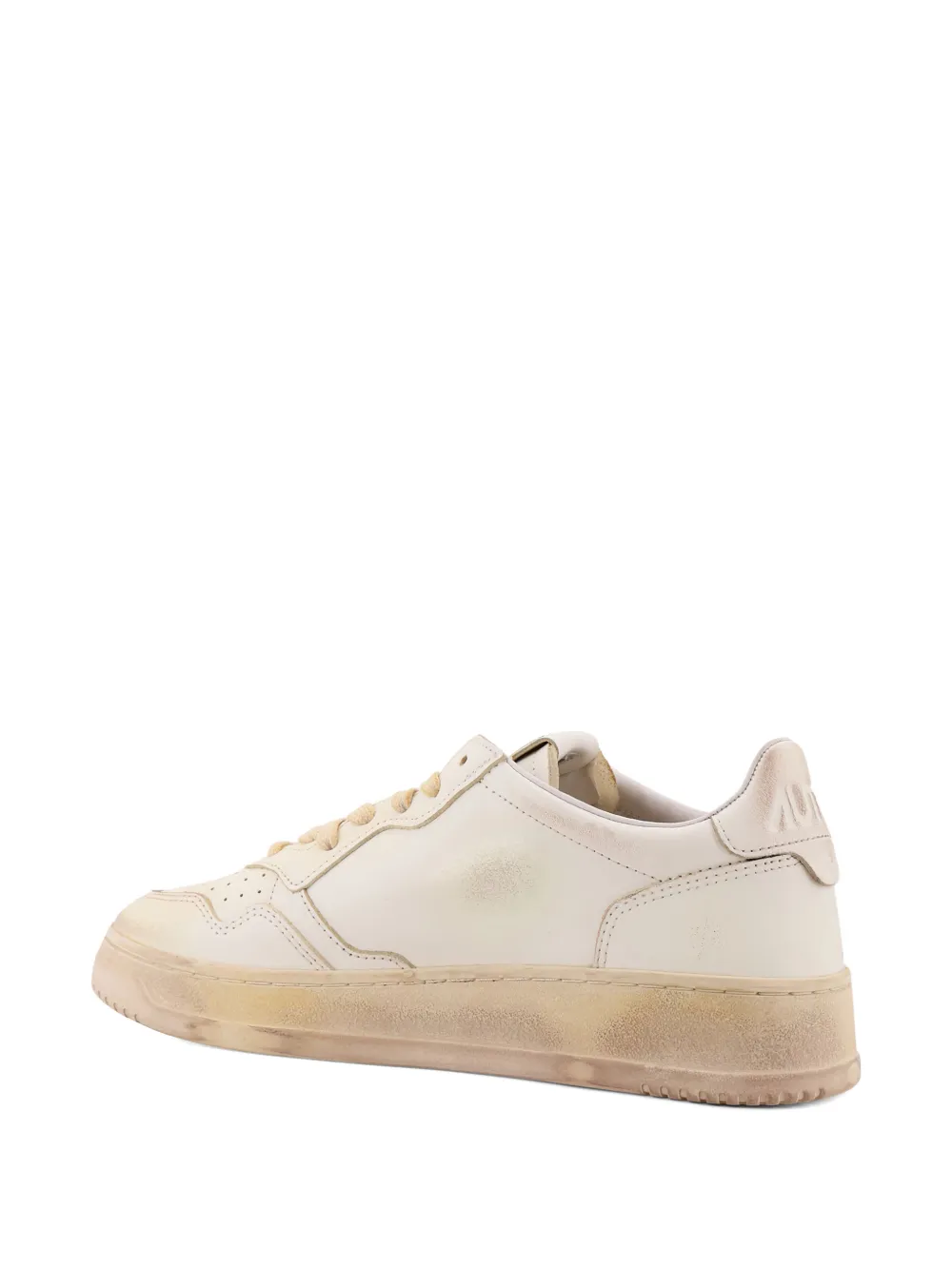 Autry Medalist Super Vintage leren sneakers Wit