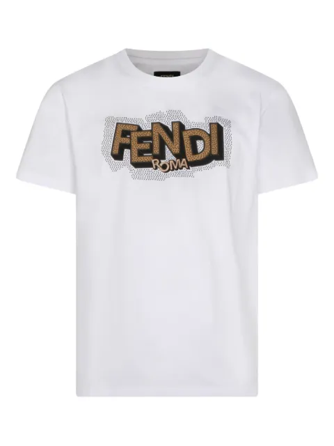 FENDI logo-print T-shirt