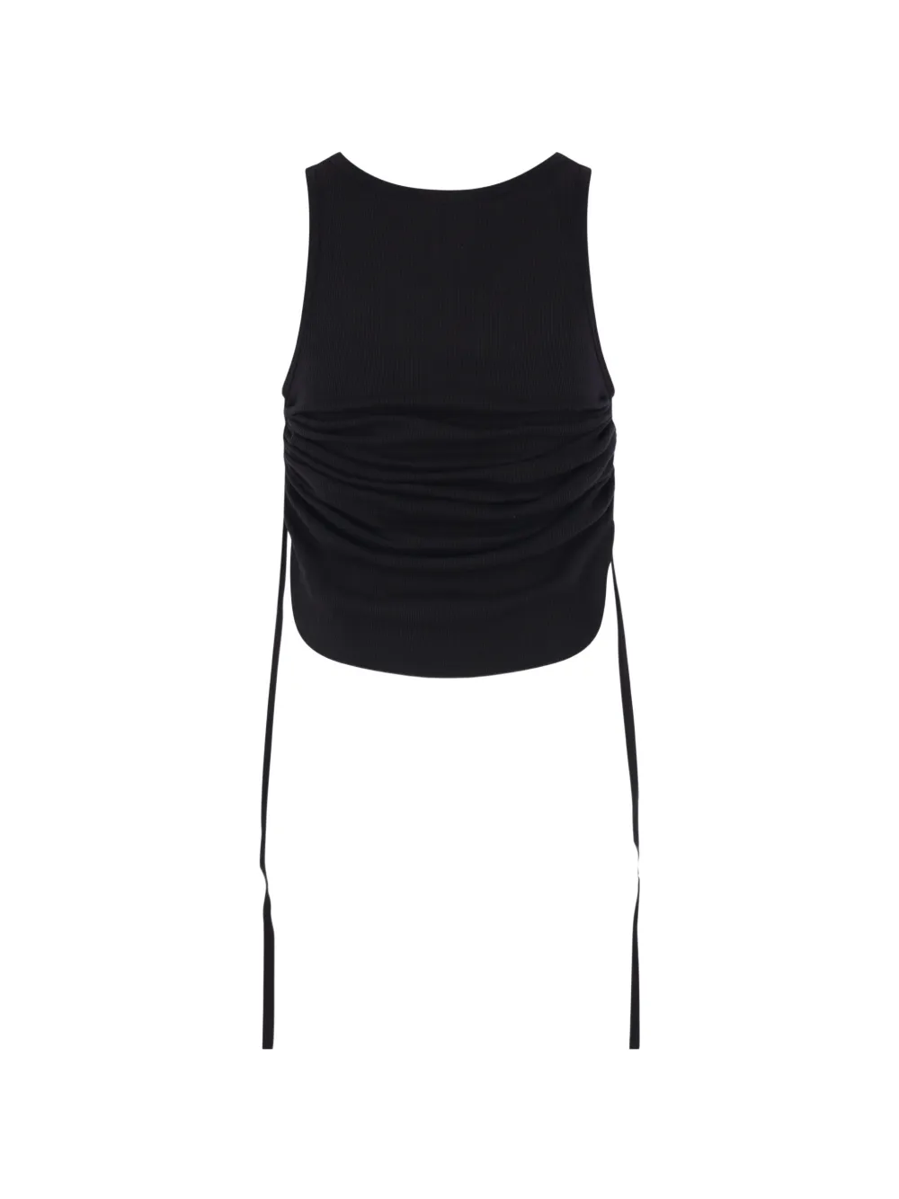  Ann Demeulemeester Wrinkled Tank Top - Black 