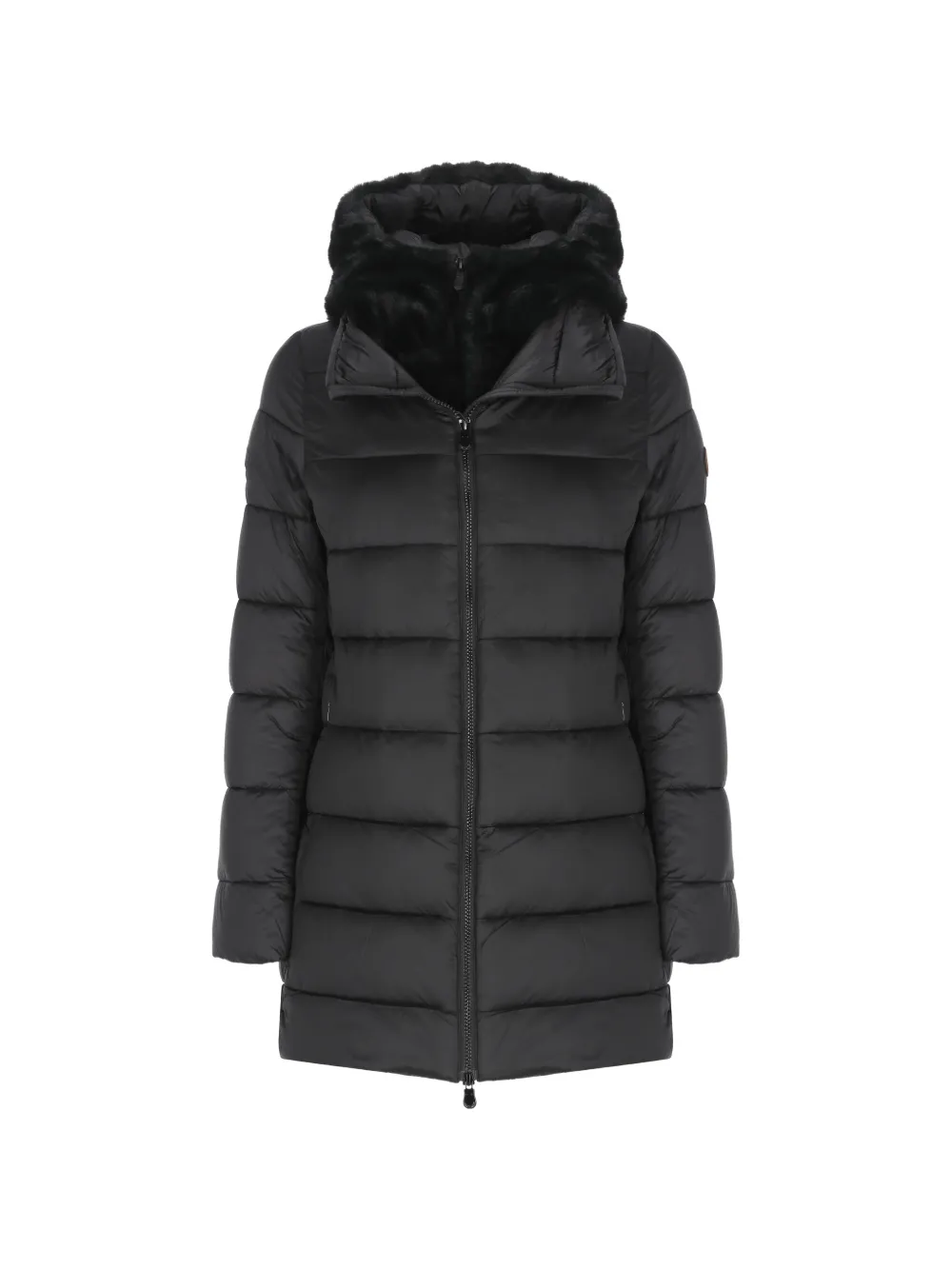 Save The Duck reversible hooded padded jacket - Nero