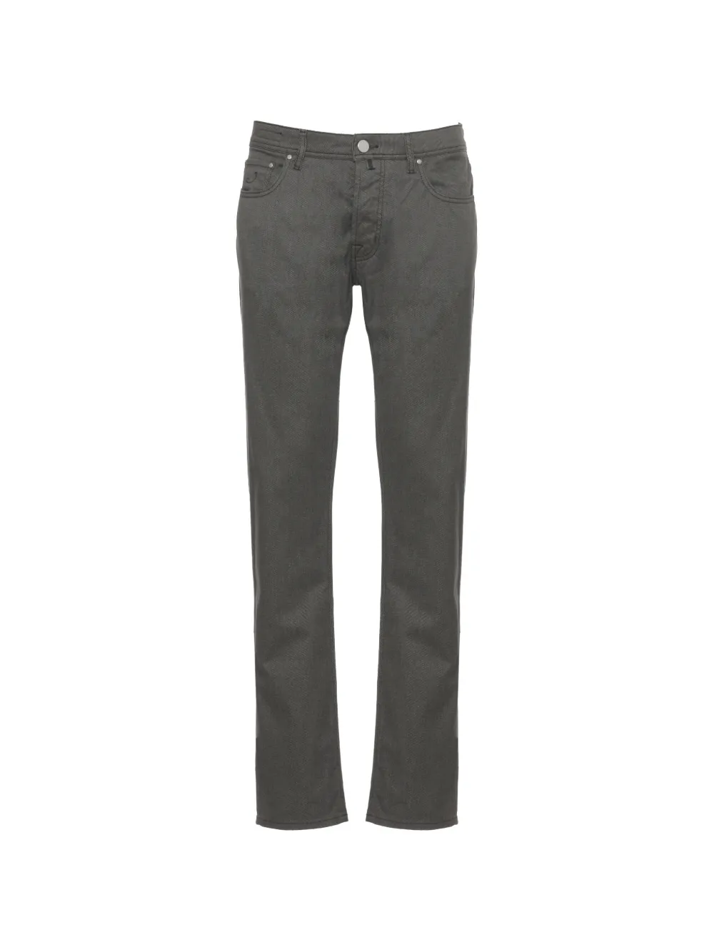 Jacob Cohën logo-patch trousers - Verde