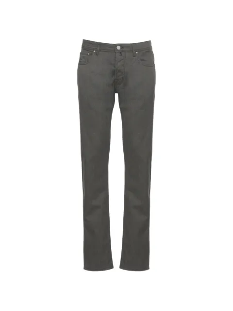 Jacob Cohën logo-patch trousers