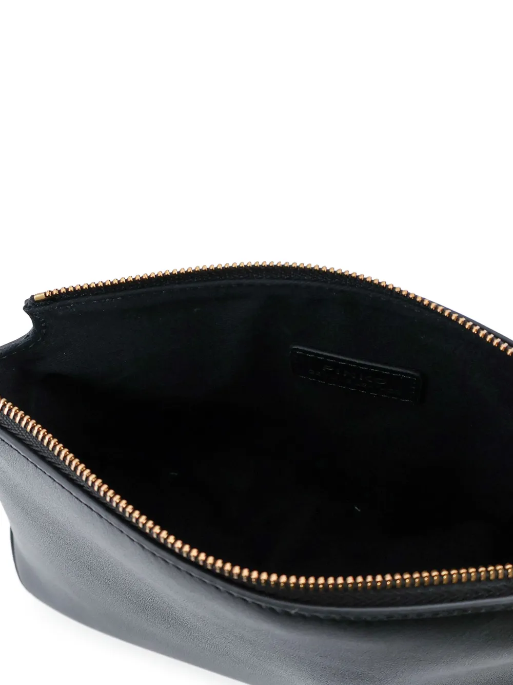PINKO Love Birds clutch Zwart