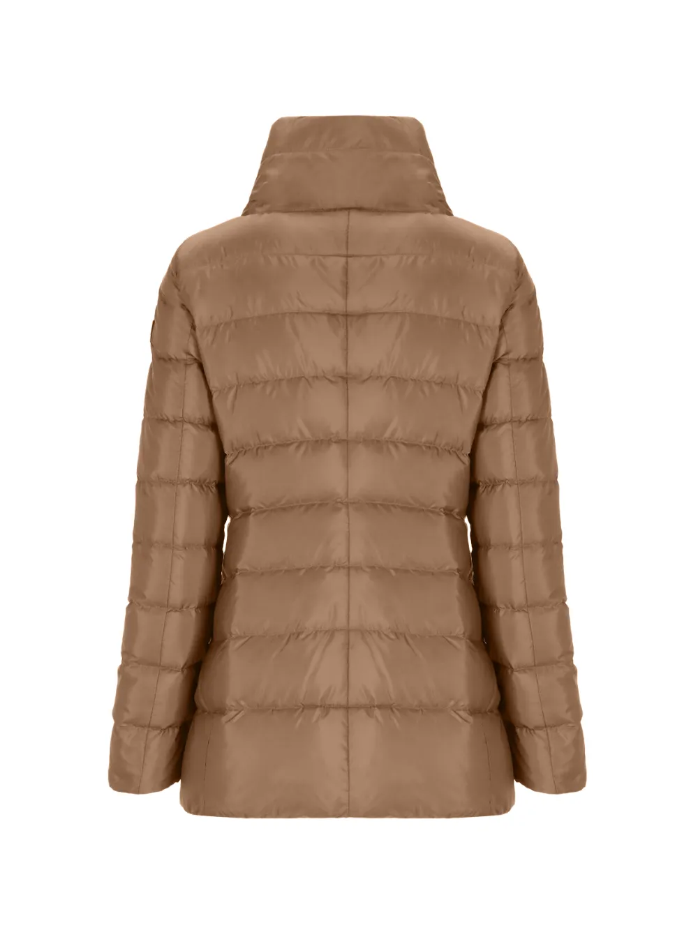  Peuterey High-neck Logo Patch Jacket - Neutrals 