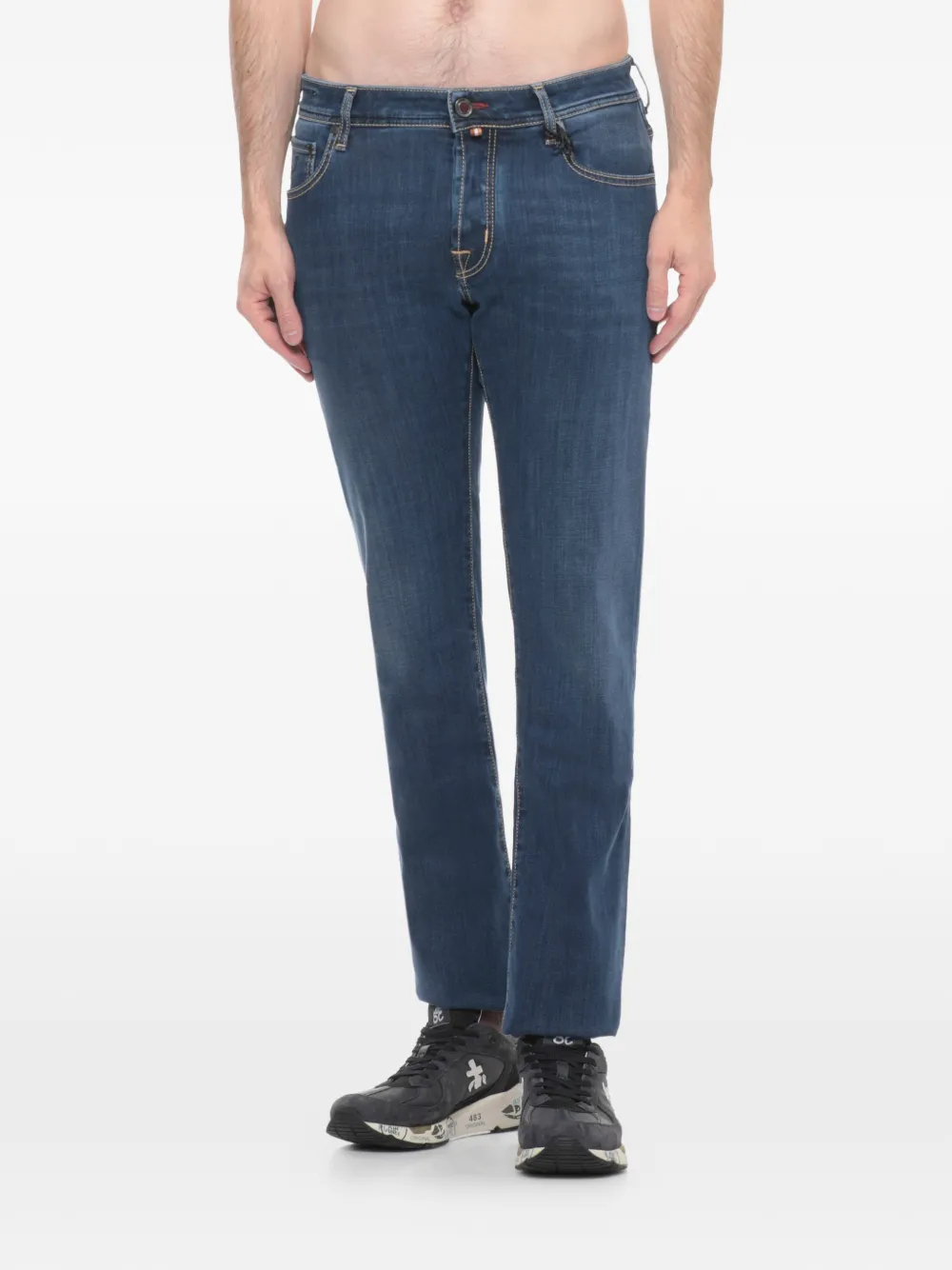  Jacob Cohën Denim Pocket Jeans - Blue 