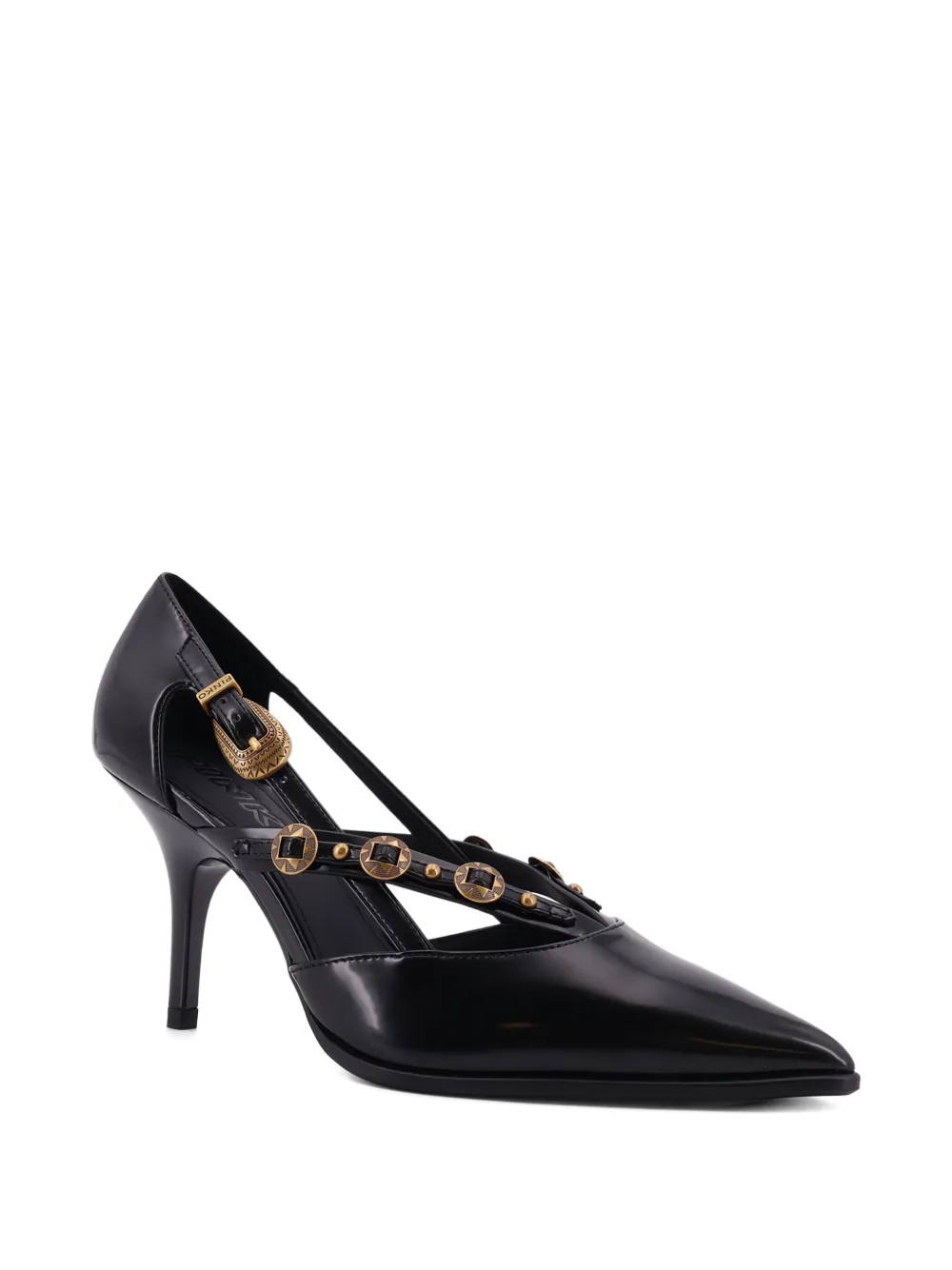 PINKO Lady 02 pumps met gespbandje en hak Zwart