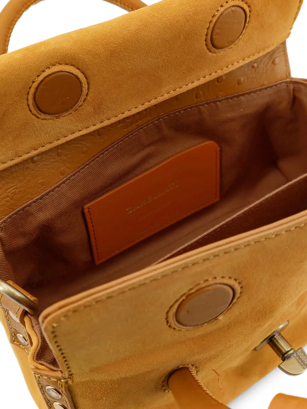 Dotta® Baby Studded Handle Leather Shoulder Bag