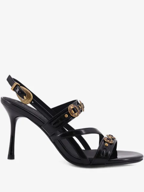 PINKO high slingback sandals with straps and studs