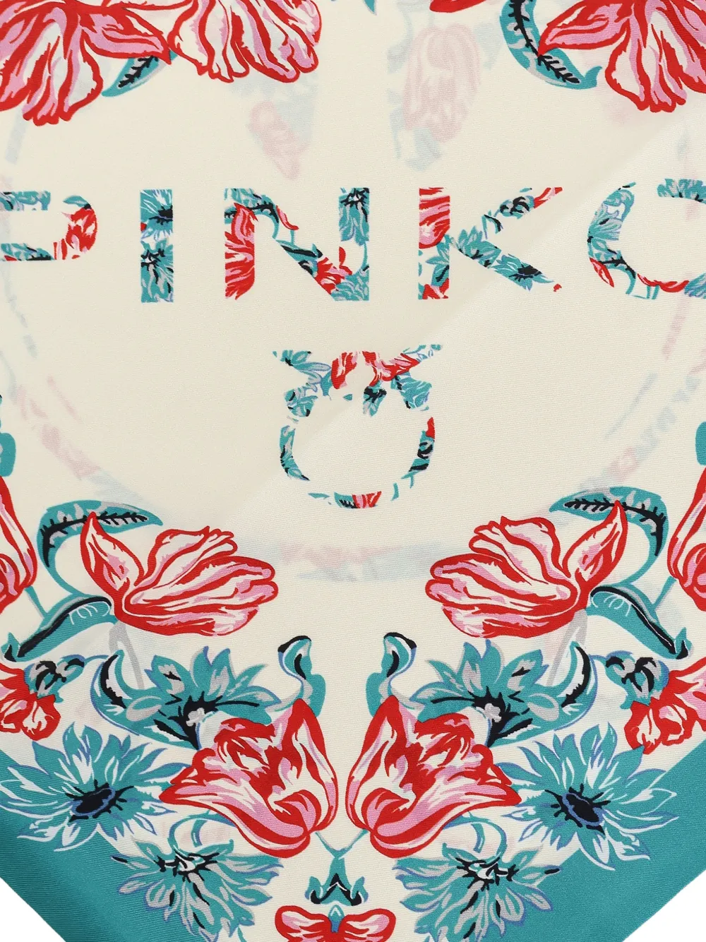  Pinko Floral Scarf - Neutrals 