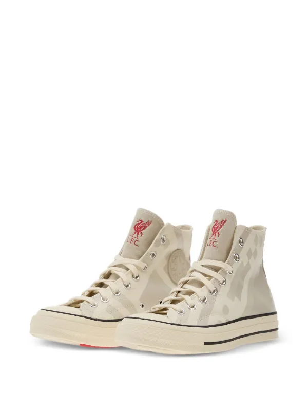 Converse x Liverpool FC Chuck 70 high-top Sneakers | Neutrals 