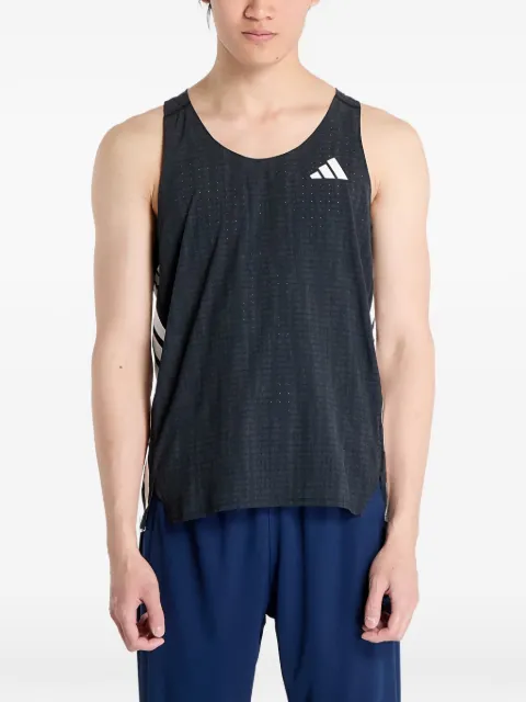 adidas Adizero stripe tank top