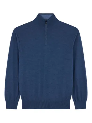 Paul & Shark x Loro Piana half-zip Sweater | Blue | FARFETCH