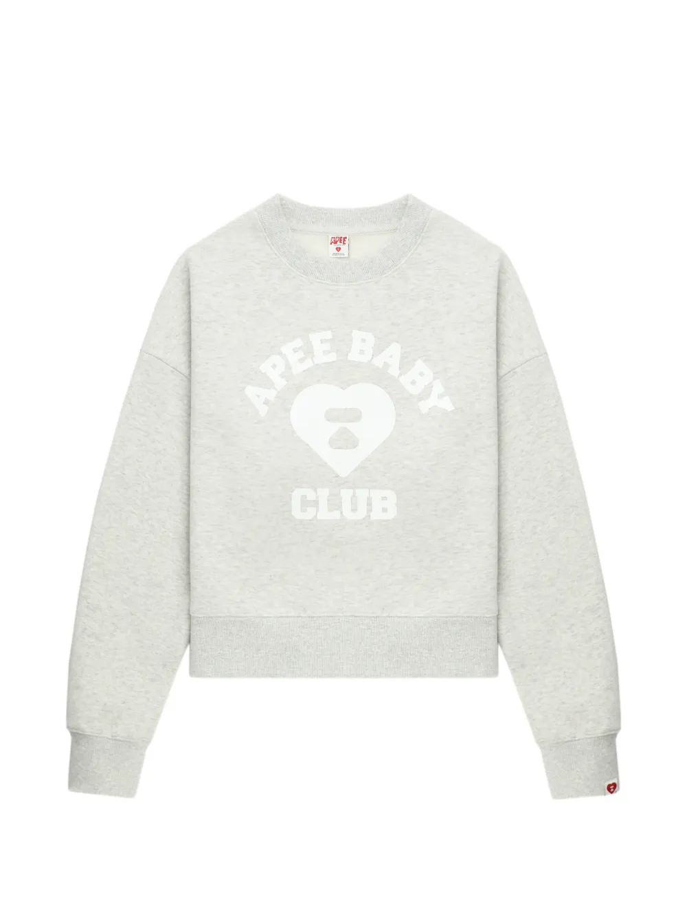 APEE™ by *A BATHING APE® baby logo sweater - Grigio