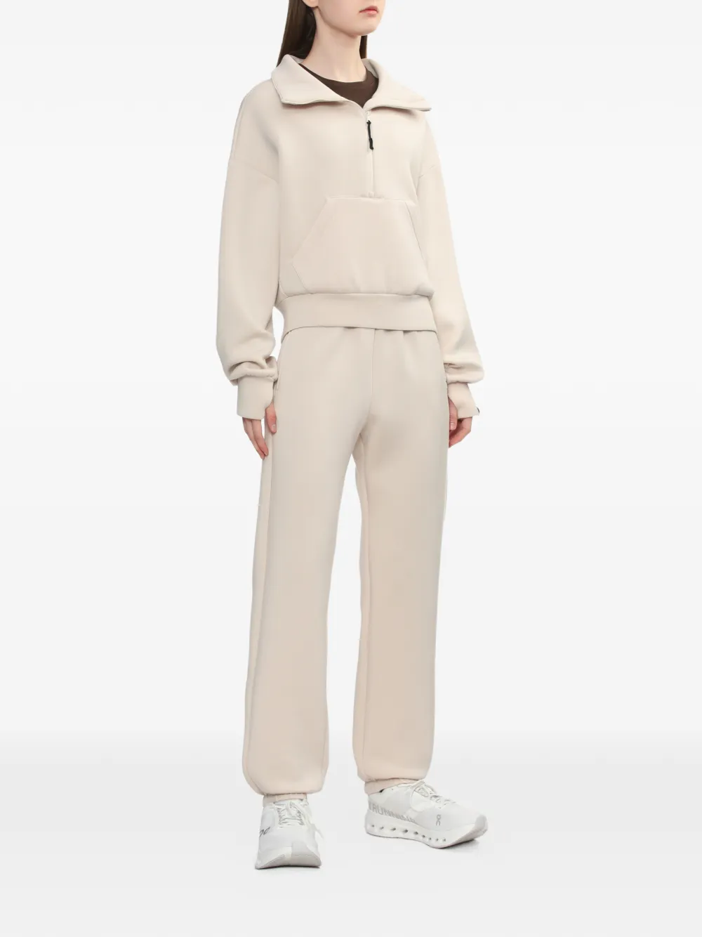APEE™ by *A BATHING APE elasticated trousers - Beige