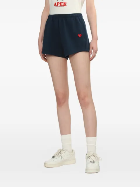 A BATHING APE® embroidered drawstring shorts
