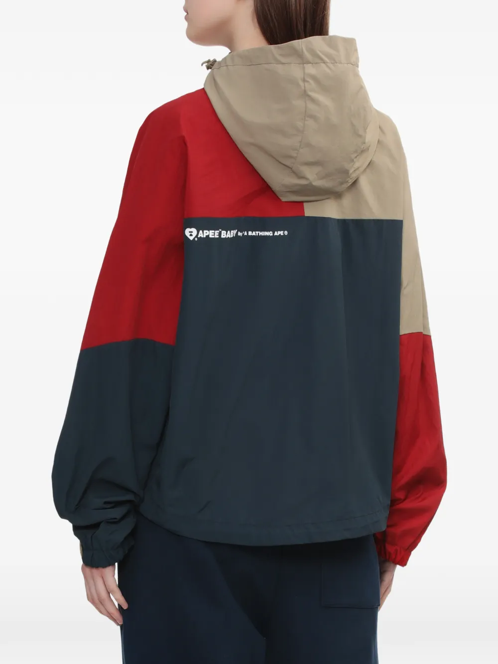 A BATHING APE Jas met capuchon Beige