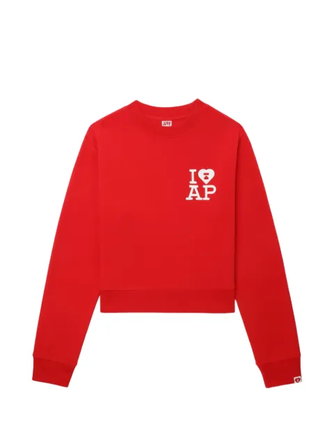 A BATHING APE® suéter con logo gráfico