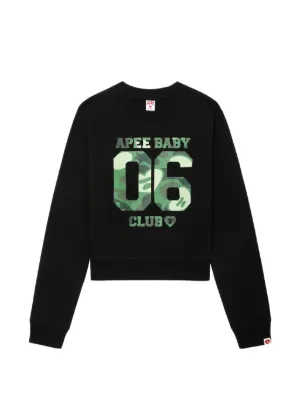 A BATHING APE® グラフィック スウェットシャツ | ブラック | FARFETCH JP