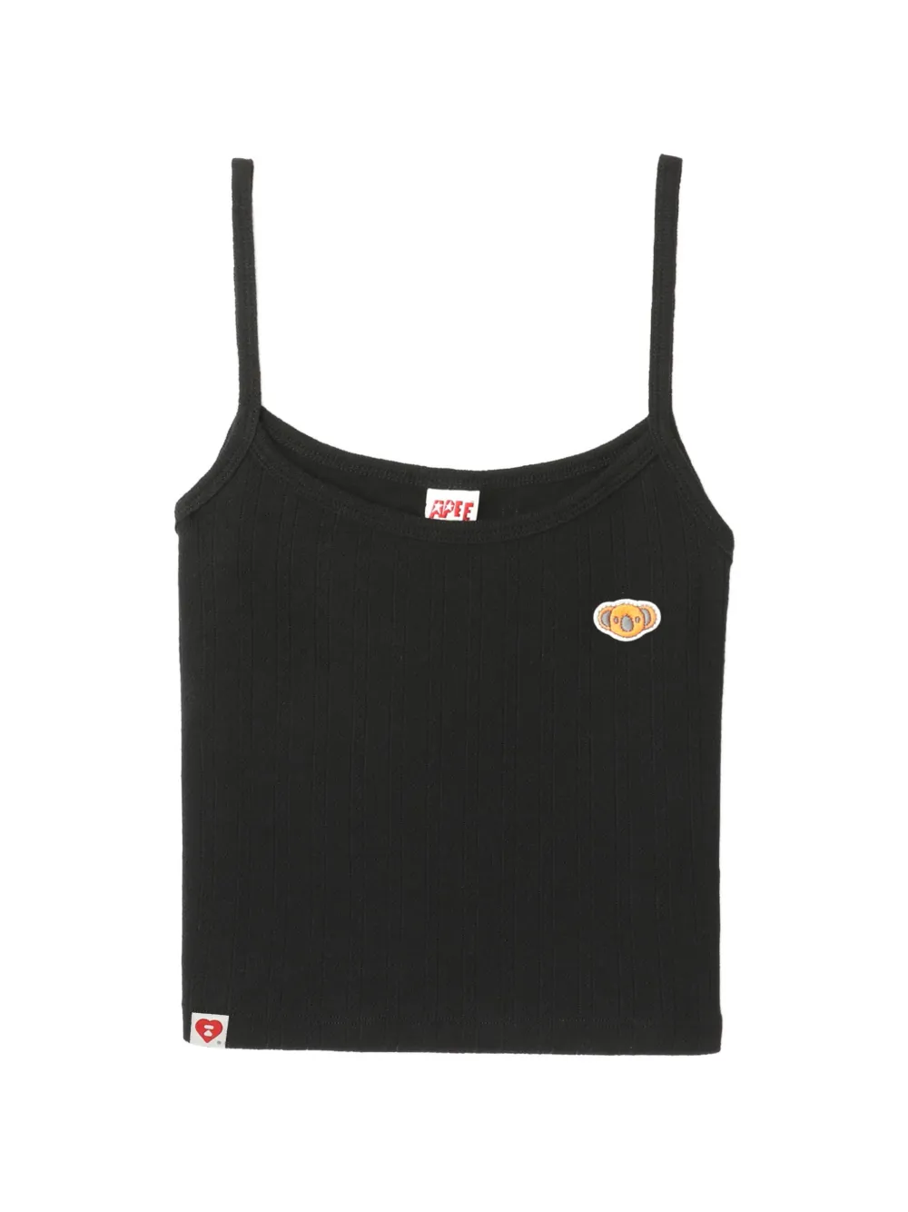 APEE™ by *A BATHING APE® patch camisole top - Nero