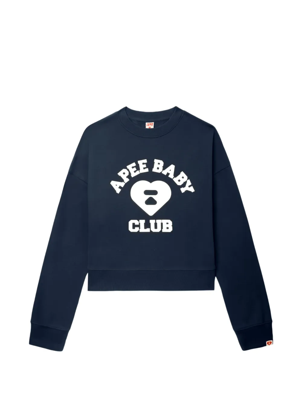 APEE™ by *A BATHING APE® logo print knitwear - Blu