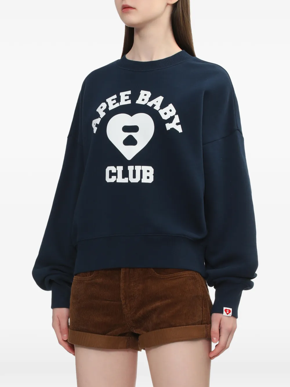  A Bathing Ape® Logo Print Knitwear - Blue 
