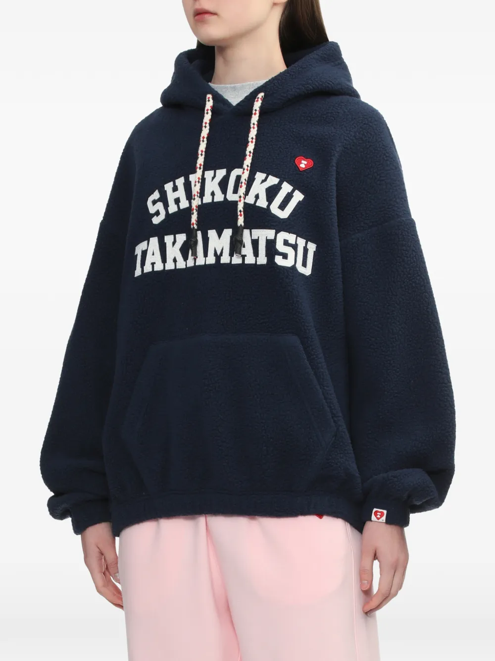  A Bathing Ape® Jersey Con Capucha - Azul 
