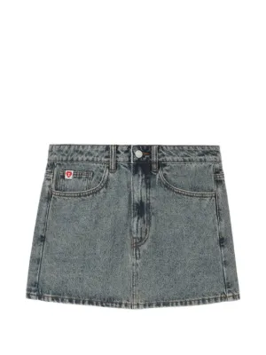Maison Kitsuné デニム ミニスカート | ブルー | FARFETCH JP