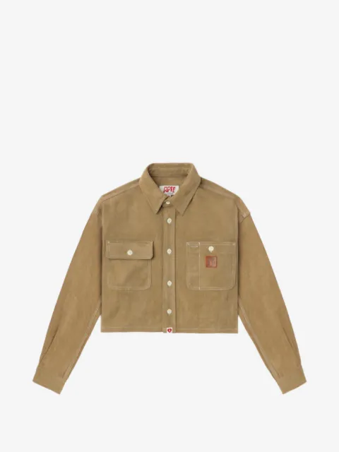 A BATHING APE® camisa con bolsillo con botón