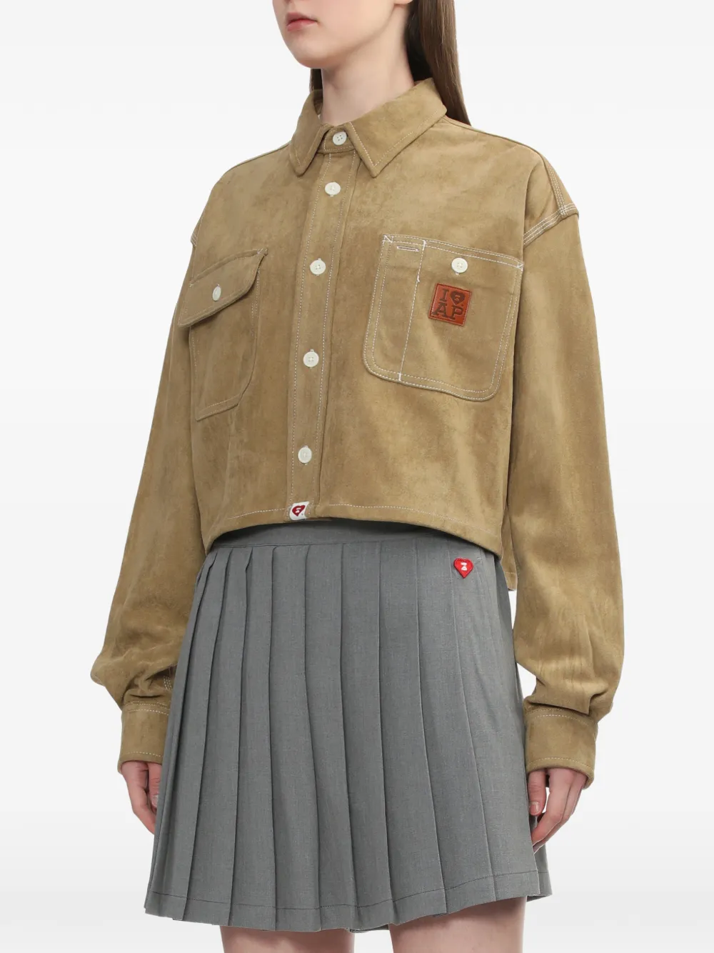  A Bathing Ape® Pocket Button Shirt - Brown 