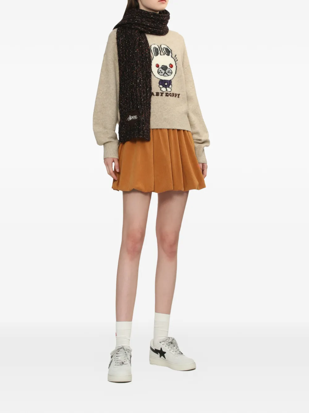  A Bathing Ape® Cartoon Graphic Knitwear - Neutrals 