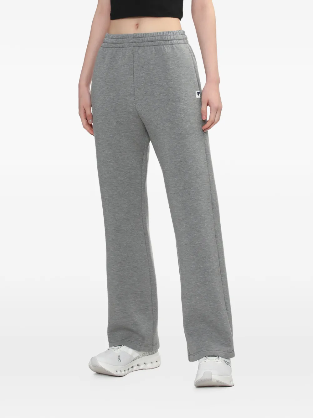  A Bathing Ape® Logo Patch Trousers - Grey 