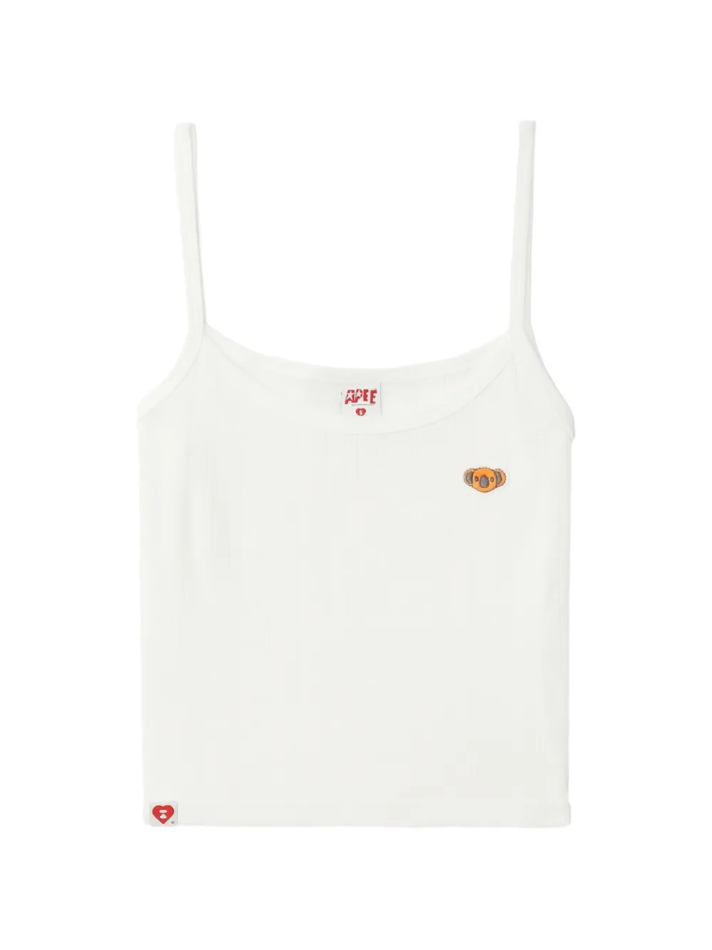 APEE™ by *A BATHING APE® Baby Core tsnk top - Bianco