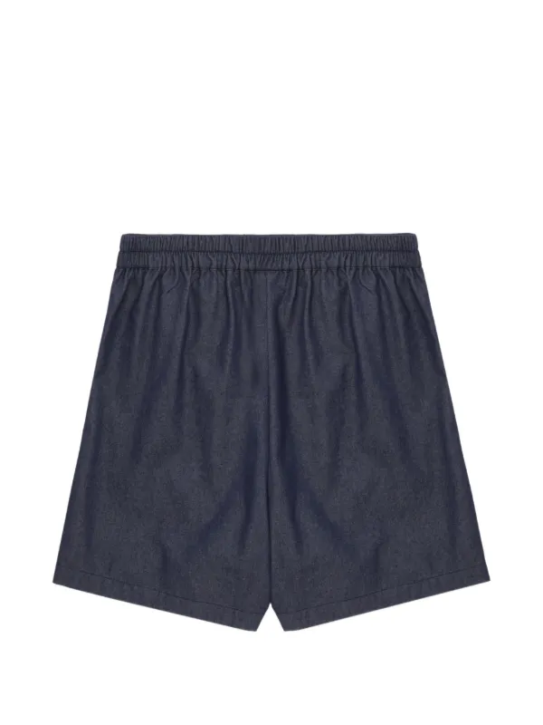 A BATHING APE® ハートバッジ ミニスカート | ブルー | FARFETCH JP