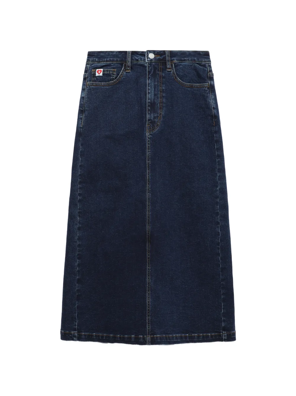 APEE™ by *A BATHING APE® front slit pocket skirt - Blu