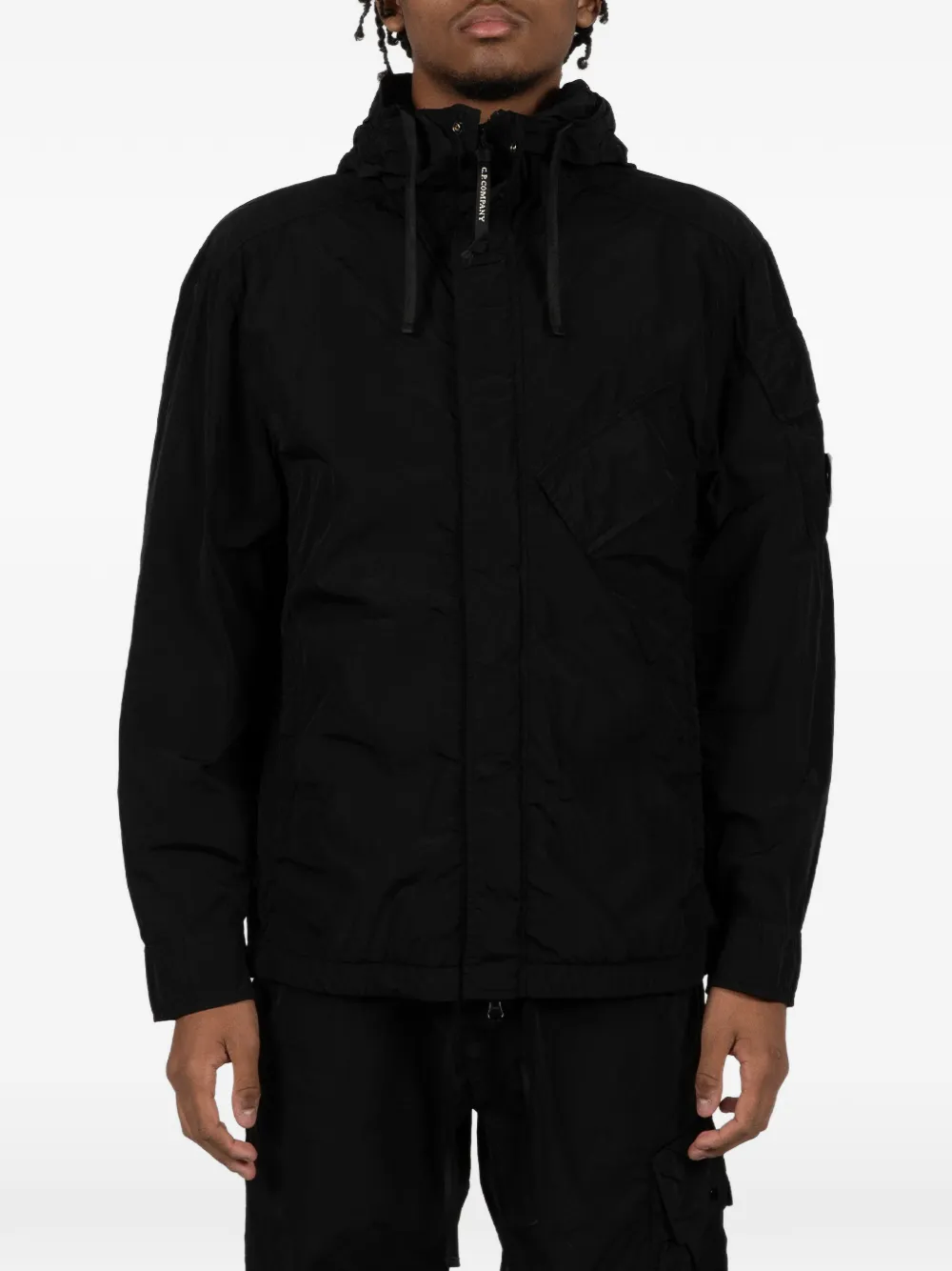 C.P. Company hooded pocket jacket - Nero