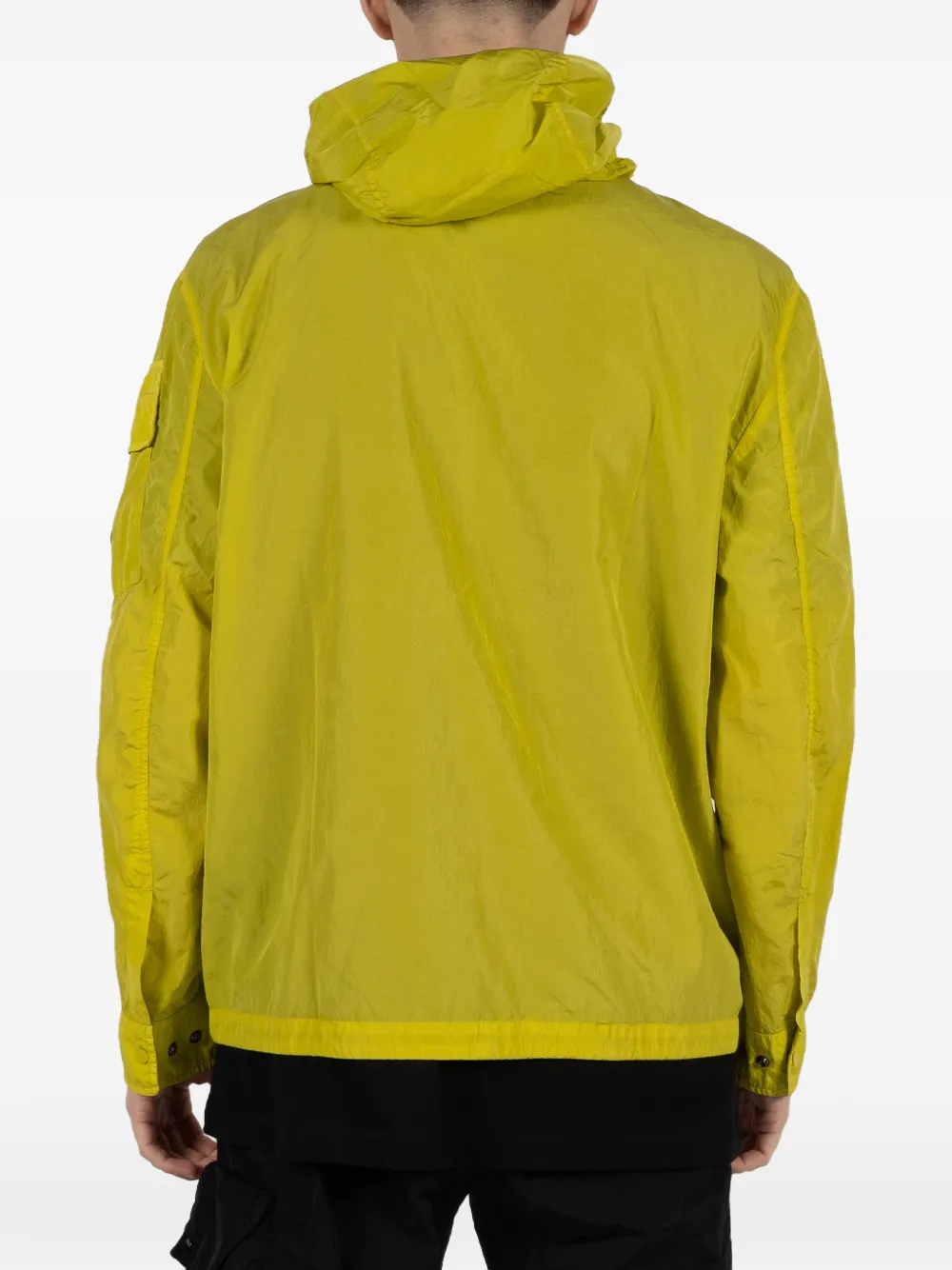  C.p. Company Hooded Pocket Jacket - Yellow 