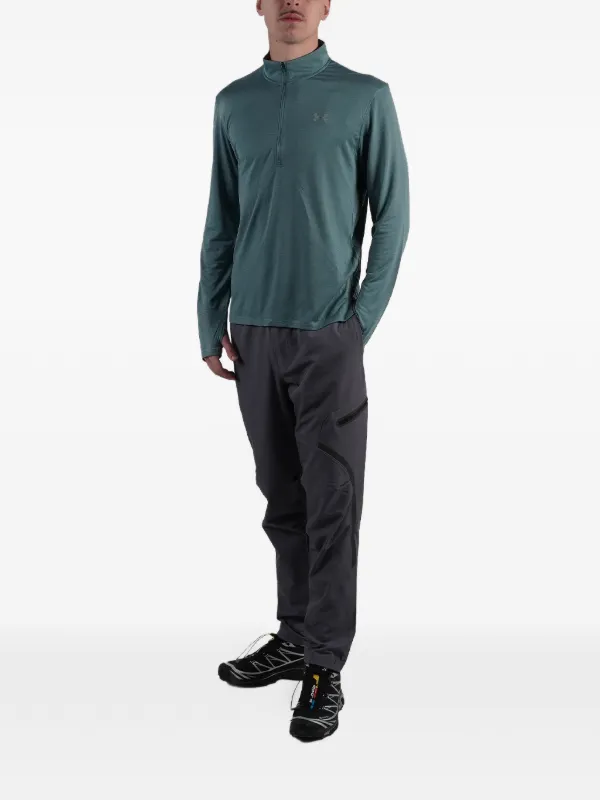 Under Armour UA Launch ハーフジップ Tシャツ | ブルー | FARFETCH JP